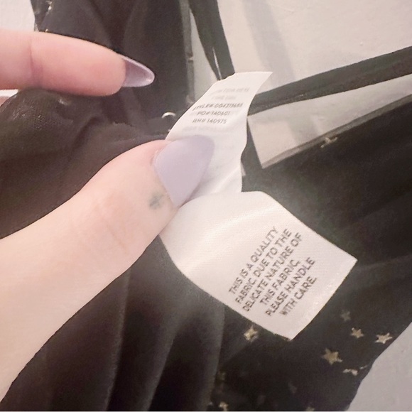 Lulus Favorite Moment Gold and Black Star Print Skater Dress Tulle Glitter - Picture 8 of 9